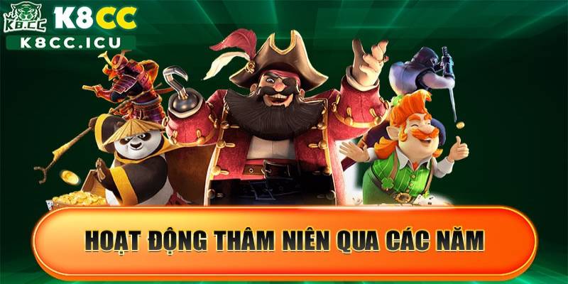 JILI nổ hũ tại K8CC sảnh game lâu đời