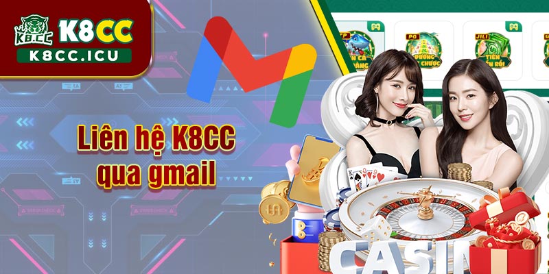 Liên hệ K8CC qua gmail